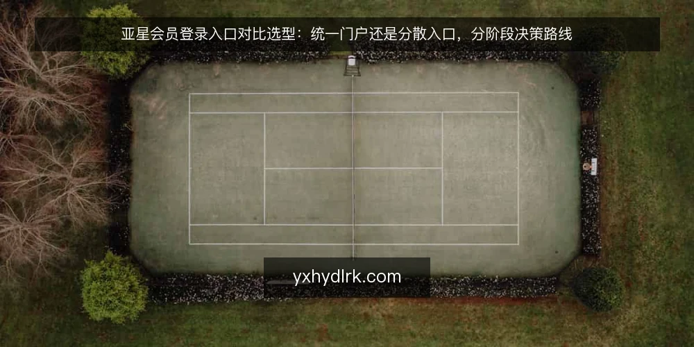 亚星会员登录入口对比选型:统一门户还是分散入口,分阶段决策路线 — 先立基线:明确登录入口的对比标准 配图