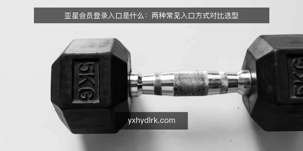 亚星会员登录入口是什么:两种常见入口方式对比选型 — 先定选型标准:入口方式要评估什么 配图