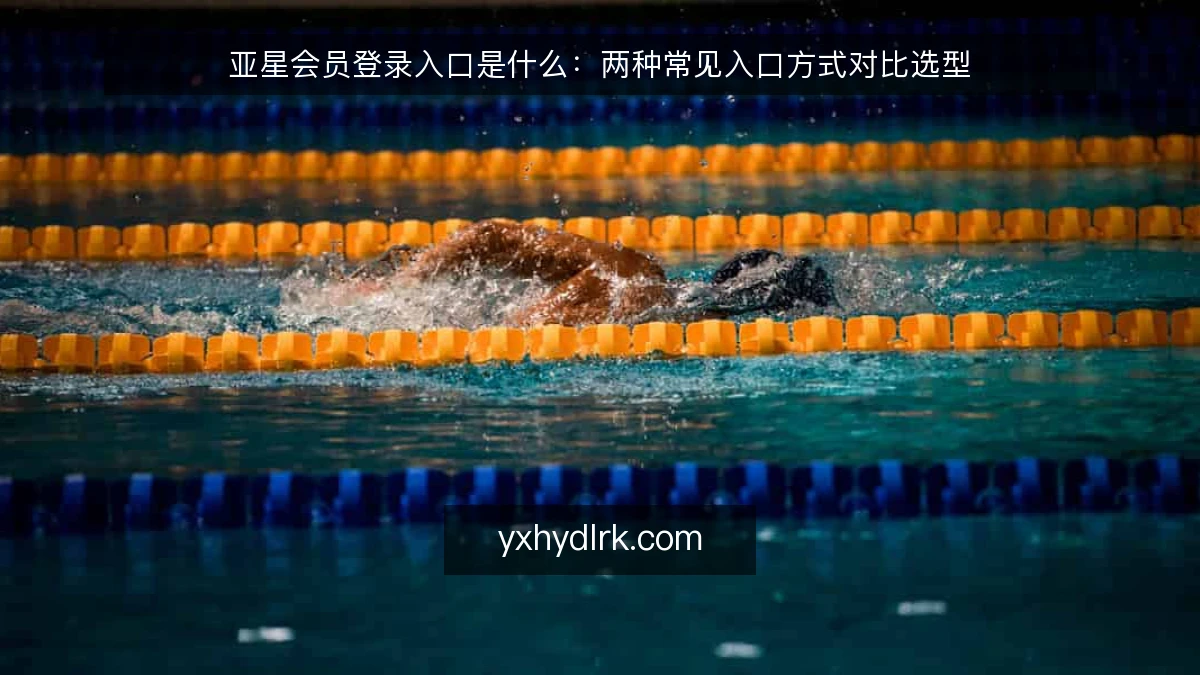 亚星会员登录入口是什么:两种常见入口方式对比选型